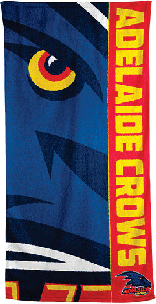 Adelaide Crows AFL Beach Towel Adelaide Crows AFL Beach Towel Adelaide Crows AFL Beach Towel Camping Leisure Supplies