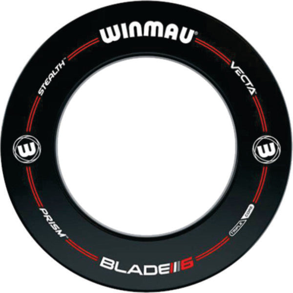 Winmau Blade 6 Dual Core Dartboard + Blade 6 Surround + Plasma Light + 6 Darts