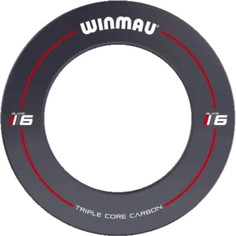 Winmau Blade 6 Grey Professional Dart Board Surround one piece surround.