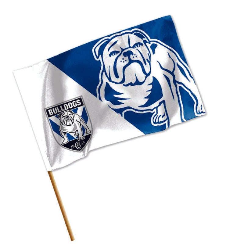 NRL Game Day Team Flag Banner with Pole - Choose Team