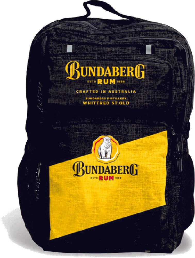 Bundy Bundaberg Rum Back Pack Backpack Bag