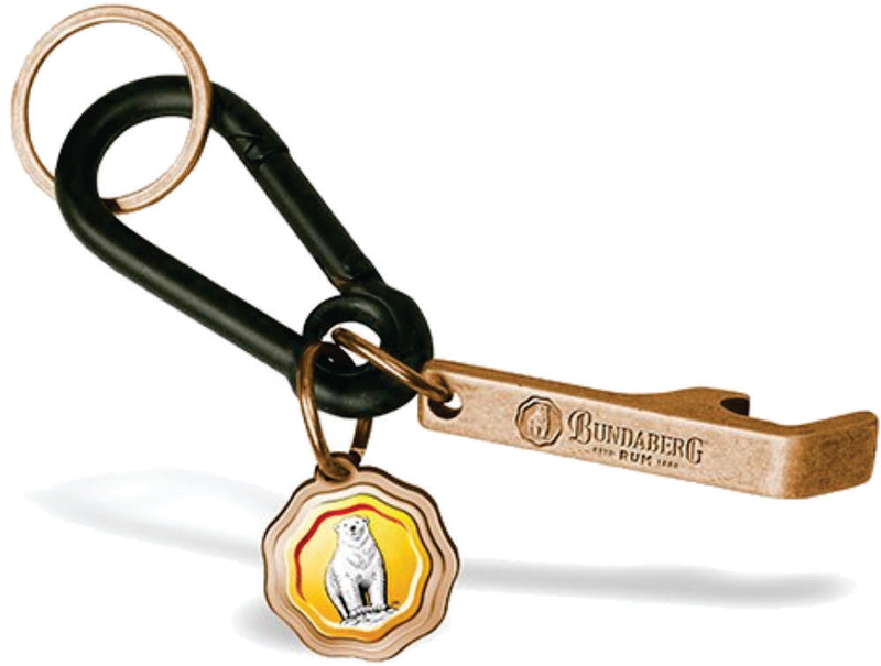 Bundaberg Rum Bundy Bottle Opener Keyring