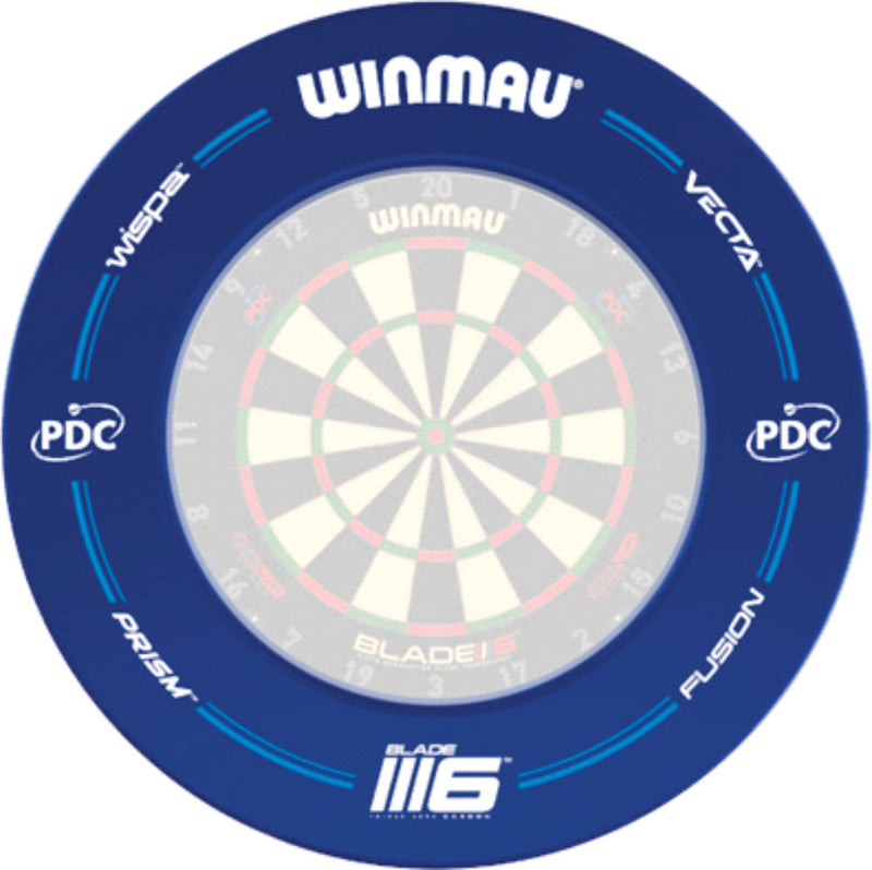 Winmau New PDC Blue Dartboard Surround