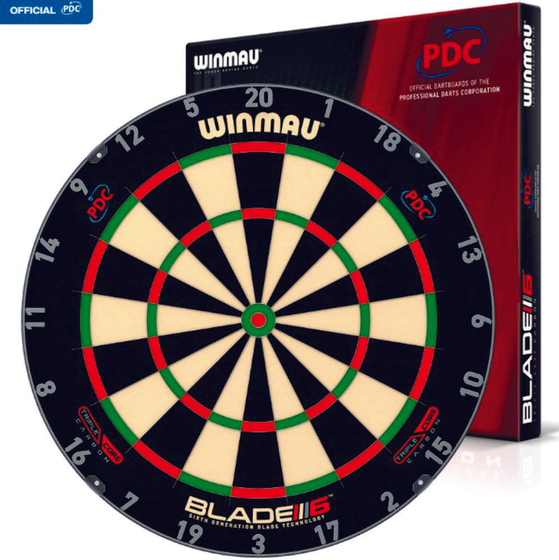 Winmau Professional Level Blade 6 Triple Core Dartboard The Very Best