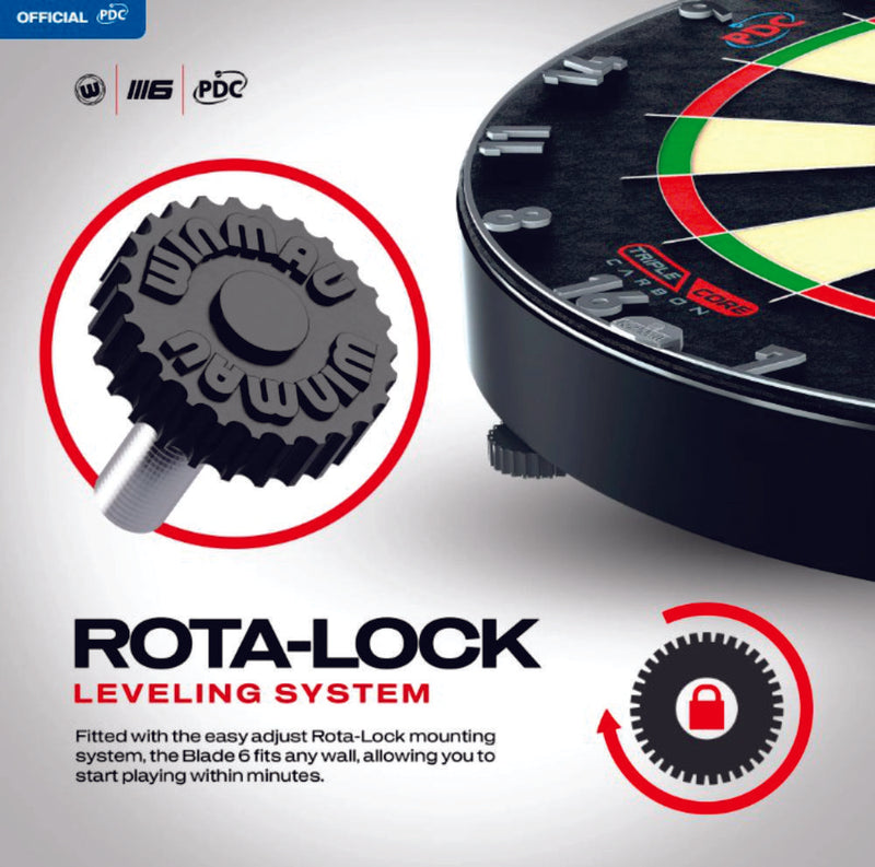 Winmau Professional Level Blade 6 Triple Core Dartboard The Very Best