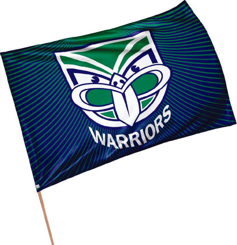 NRL Game Day Team Flag Banner with Pole - Choose Team