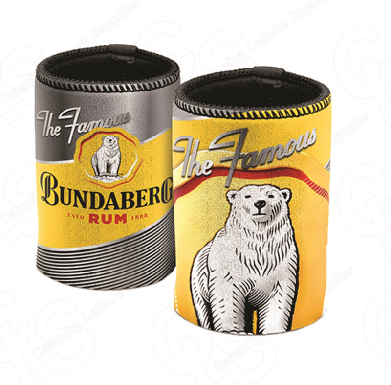 Bundaberg Rum Bear Metallic Can Cooler