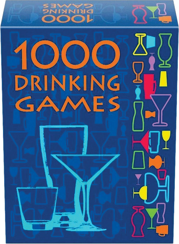 1000 Adult Drinking Games combines rounds of classic and new drinking games Camping Leisure Supplies