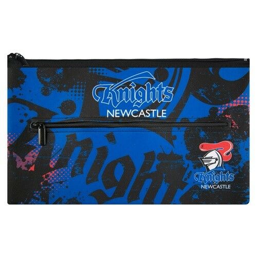 Newcastle Knights NRL Neoprene Pencil Case Newcastle Knights NRL Neoprene Pencil Case Camping Leisure Supplies