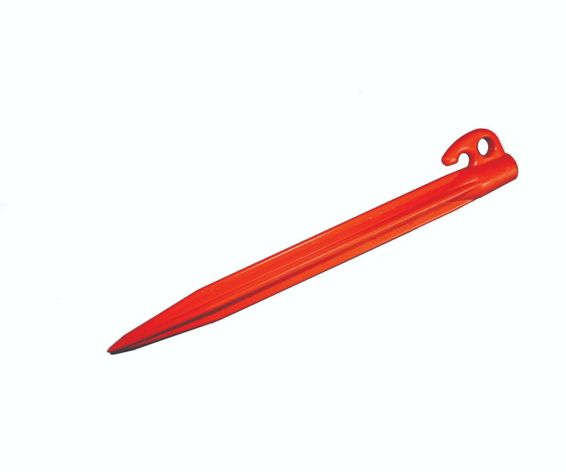 Pack of 10 300mm Orange Sand Tent Stakes Pegs Pack of 10 300mm Orange Sand Tent Stakes Pegs Camping Leisure Supplies