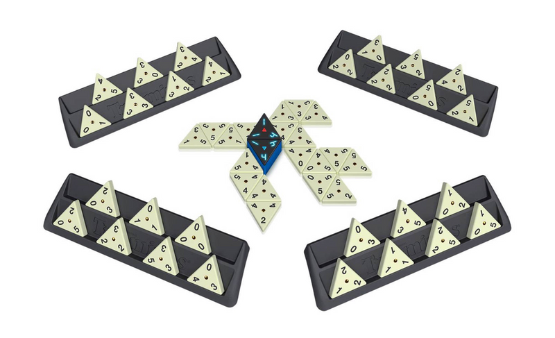 Triominos Deluxe Edition The Classic Triangular Domino Game