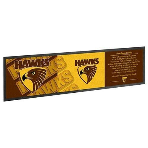 Hawthorn Hawks AFL Rubber Bar Runner Hawthorn Hawks AFL Rubber Bar Runner Camping Leisure Supplies