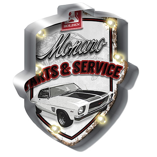 Holden Monaro Parts & Service Light up Bar Wall Sign Holden Monaro Parts & Service Light up Bar Wall Sign Camping Leisure Supplies