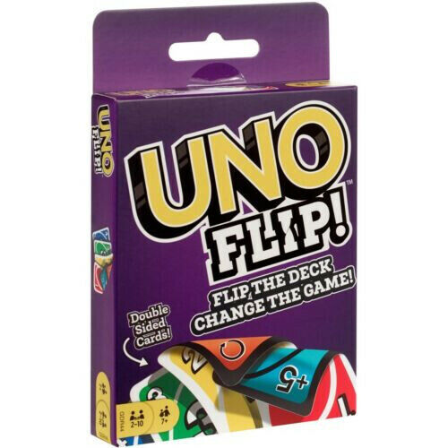 Uno Flip Double Sided Card Game Makers of Uno Uno Flip Double Sided Card Game Makers of Uno Camping Leisure Supplies
