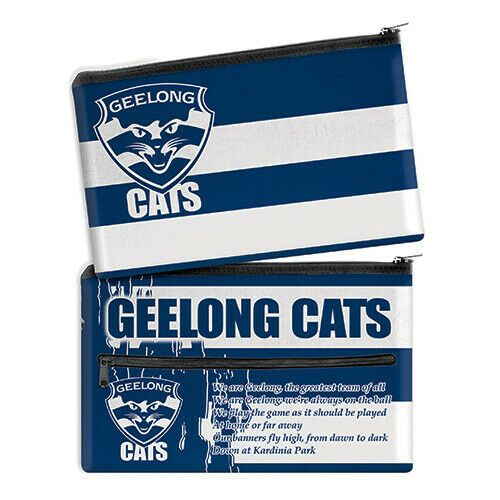 Geelong Cats AFL Pencil Case Geelong Cats AFL Pencil Case Camping Leisure Supplies