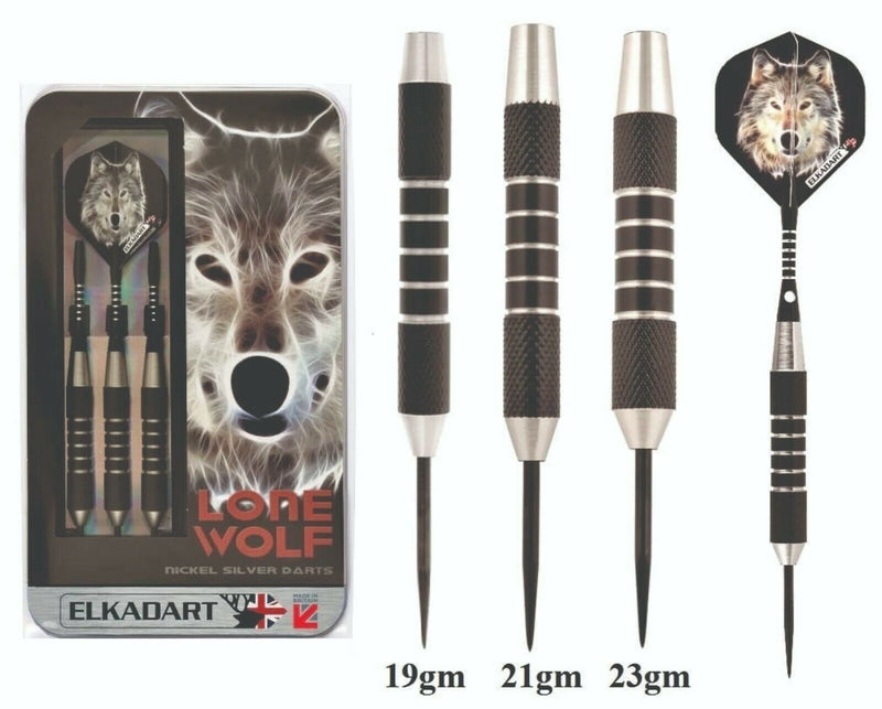 Elkadart Lone Wolf Steel Tip Darts Elkadart Lone Wolf Steel Tip Darts Camping Leisure Supplies