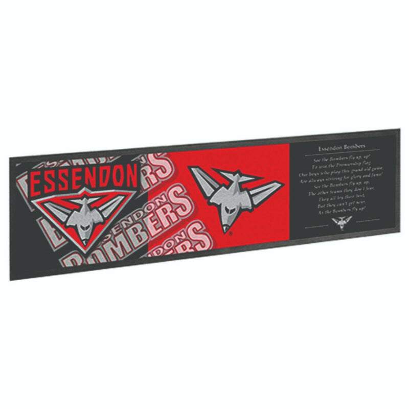 Essendon Bombers AFL Bar Runner Essendon Bombers AFL Bar Runner Camping Leisure Supplies