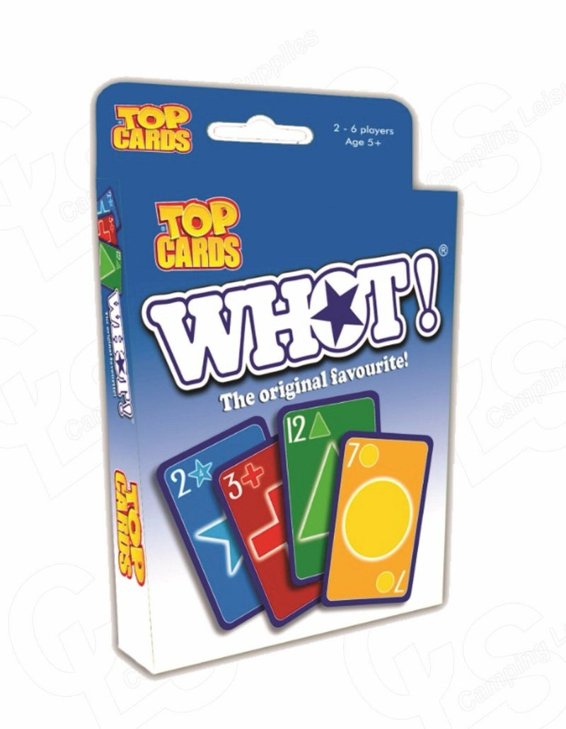 WHOT! Top Card Game helps children learn numbers shapes colours WHOT! Top Card Game helps children learn numbers shapes colours Camping Leisure Supplies