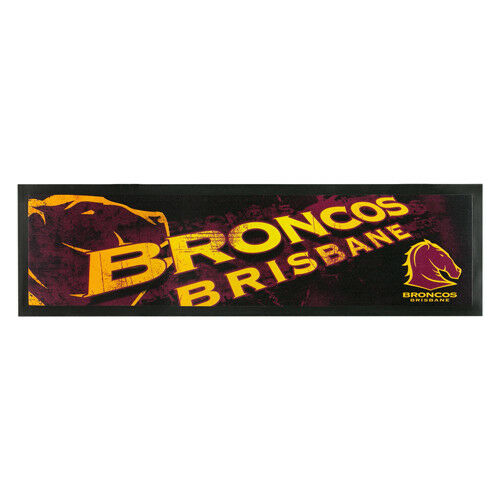 Brisbane Broncos NRL Bar Runner Brisbane Broncos NRL Bar Runner Camping Leisure Supplies