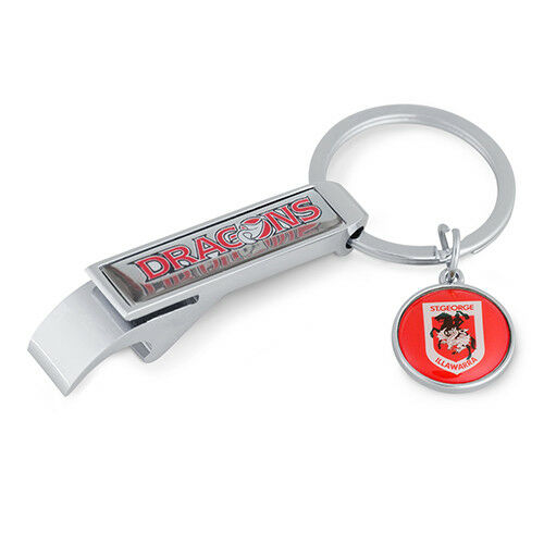 St George NRL Bottle Opener Keyring St George NRL Bottle Opener Keyring Camping Leisure Supplies