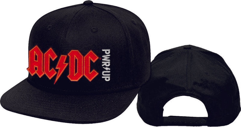 ACDC Power Up Logo Black Cap Camping Leisure Supplies