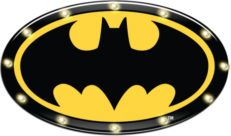 Batman Light Up Tin Sign Camping Leisure Supplies