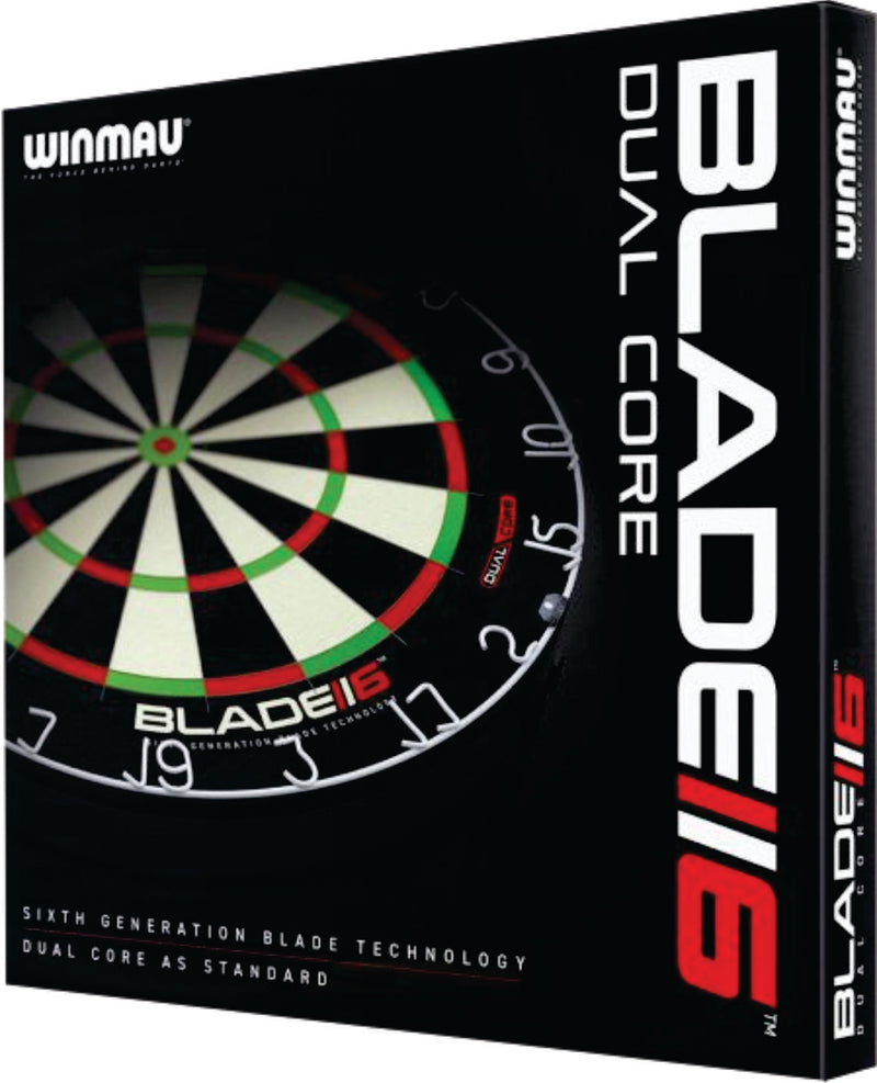 Winmau Professional Level Blade 6 DUAL CORE Dartboard World Darts Federation Camping Leisure Supplies