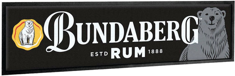 Bundy Bundaberg Rum Black Bar Runner Bundy Bundaberg Rum Black Bar Runner Camping Leisure Supplies