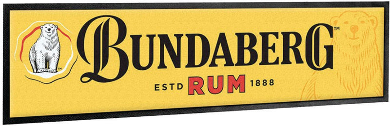 Bundy Bundaberg Rum Yellow Bar Runner Bundy Bundaberg Rum Yellow Bar Runner Camping Leisure Supplies