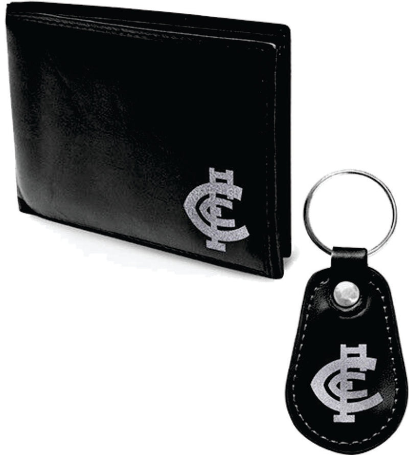 AFL Team PU leather wallet & keyring Gift Pack with team logo Great Gift