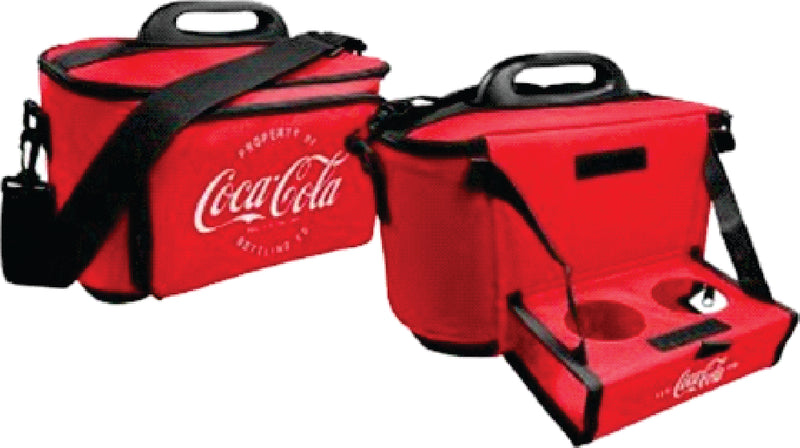 Coca Cola Cooler Bag with Tray Camping Leisure Supplies