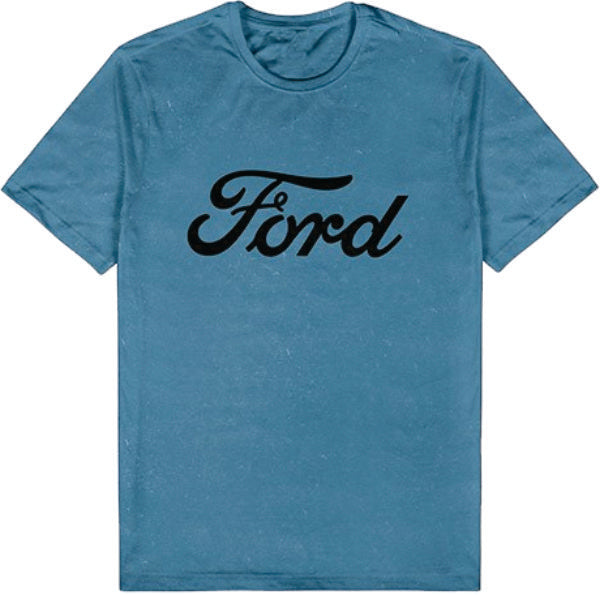 Ford Blue Acid Wash Tee Shirt Ford Blue Acid Wash Tee Shirt Camping Leisure Supplies