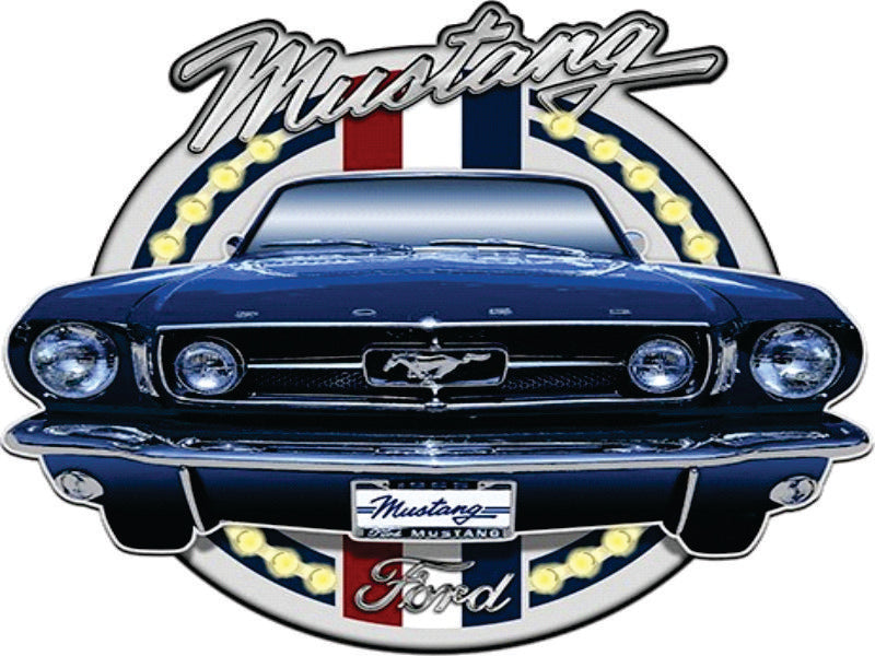 Ford Mustang Light Up Sign Ford Mustang Light Up Sign Camping Leisure Supplies