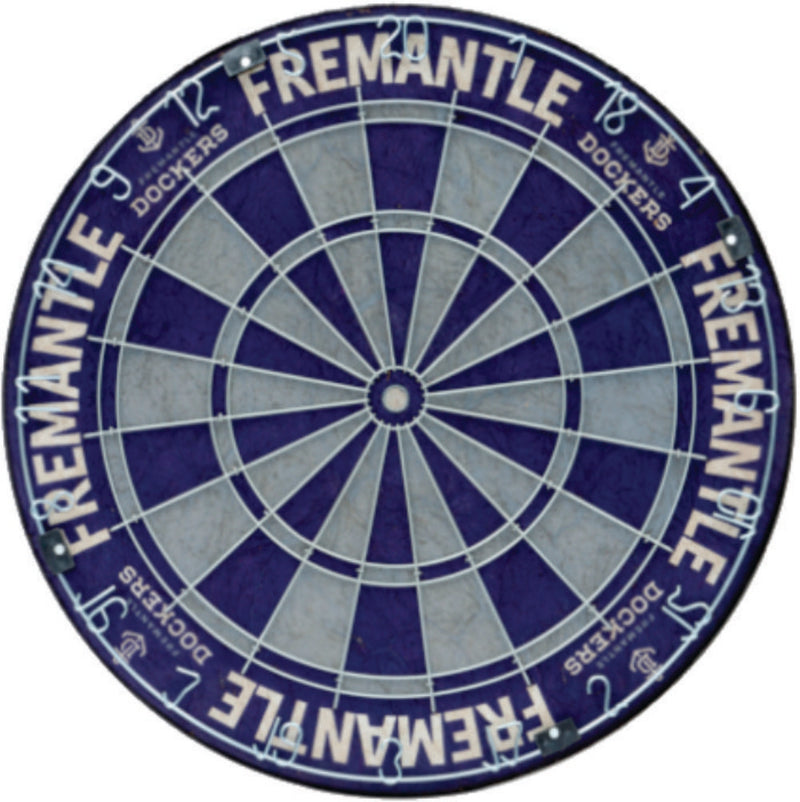 Fremantle AFL Dartboard Fremantle AFL Dartboard Camping Leisure Supplies