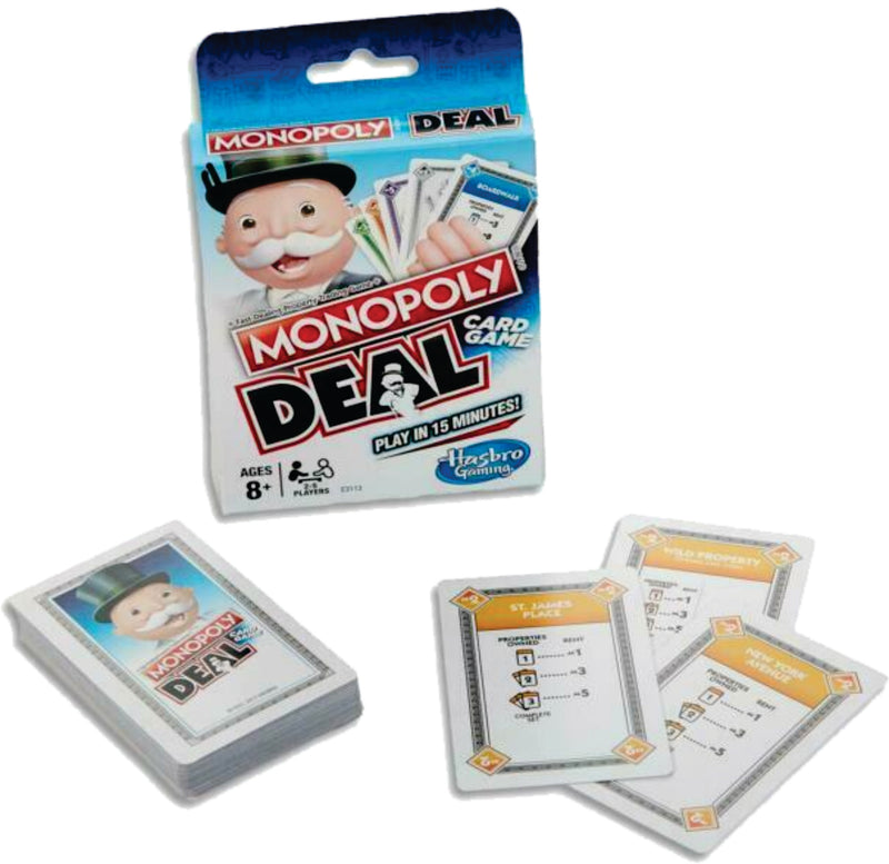 Monopoly Deal Family Card Game Monopoly Deal Family Card Game Camping Leisure Supplies