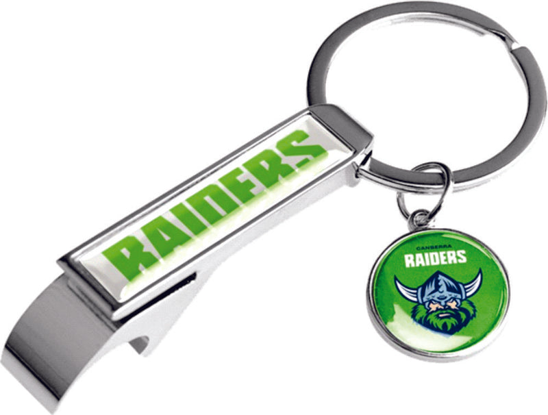 Canberra Raiders Bottle Opener Keyring Camping Leisure Supplies