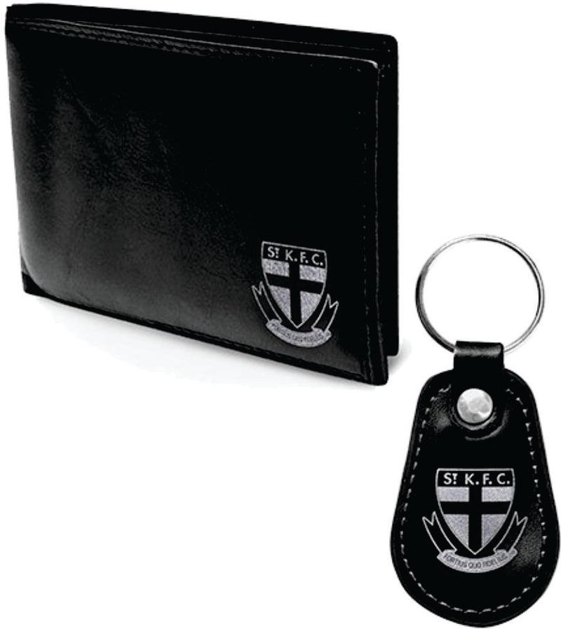 AFL Team PU leather wallet & keyring Gift Pack with team logo Great Gift