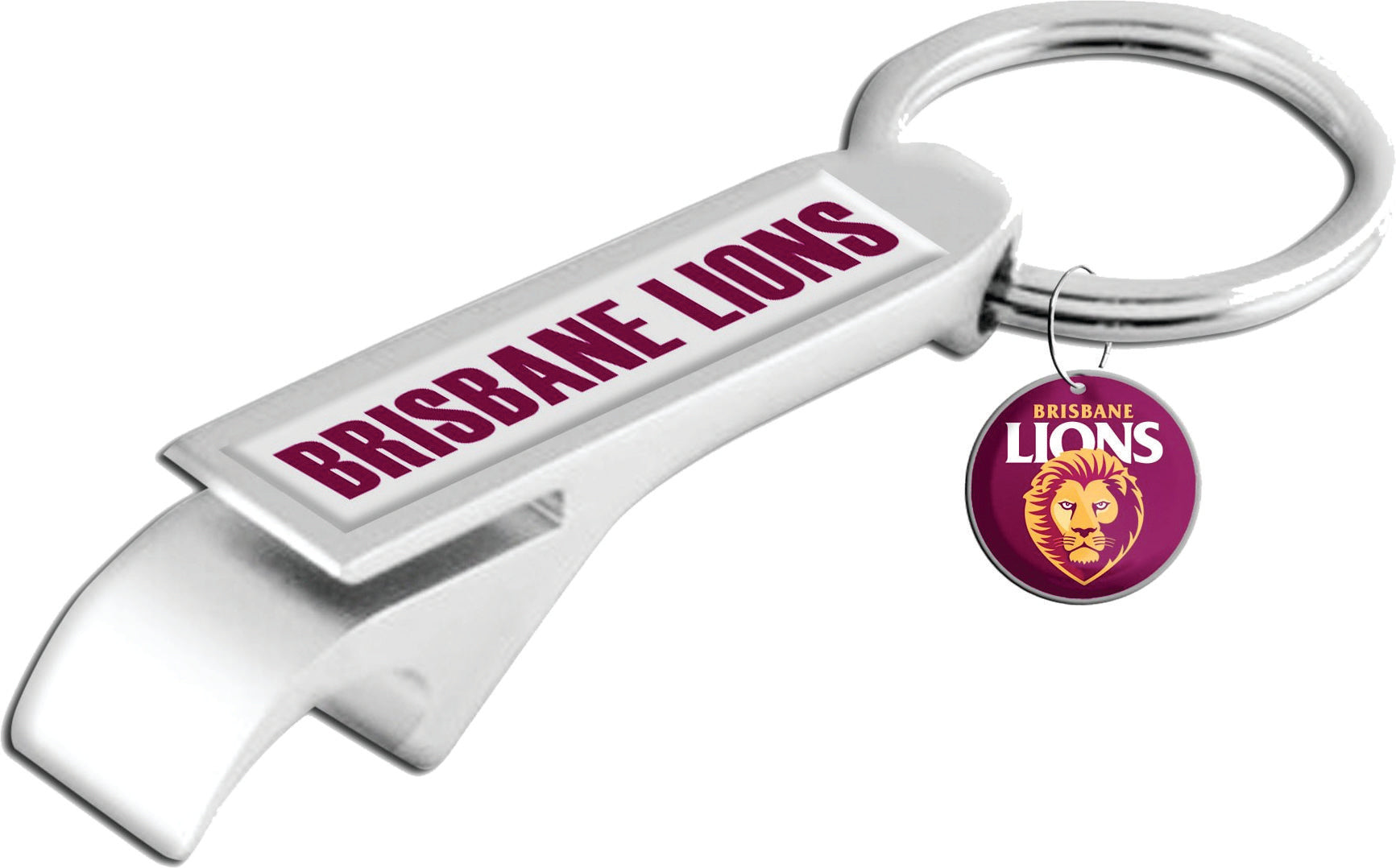 Brisbane Lions AFL Bottle Opener Keyring Brisbane Lions AFL