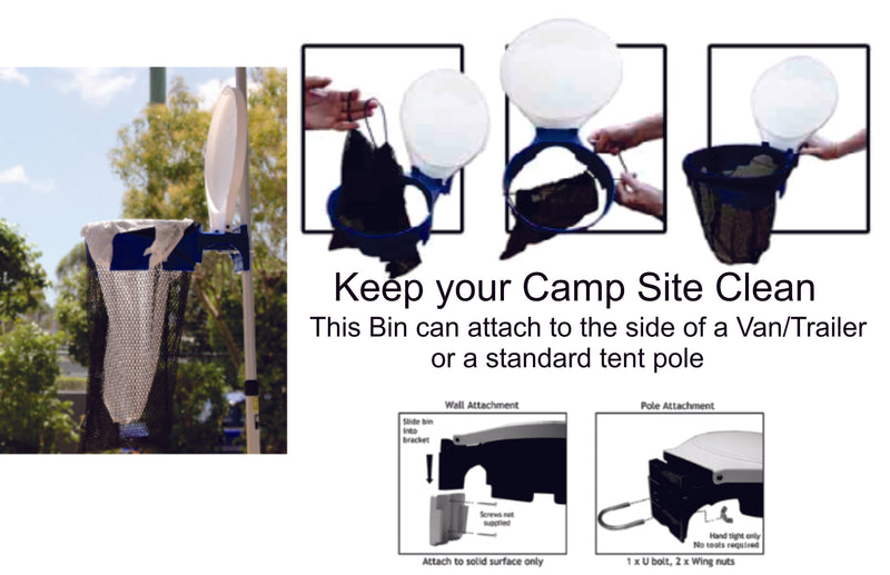 Croc Bin V2 includes a Black Mesh Bag Croc Bin V2 includes a Black Mesh Bag Camping Leisure Supplies