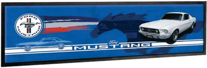 Ford Mustang Car Bar Runner Mat Ford Mustang Car Bar Runner Mat Camping Leisure Supplies