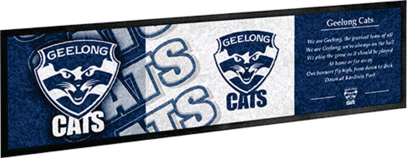 Geelong AFL Cats Bar Runner Geelong AFL Cats Bar Runner Camping Leisure Supplies