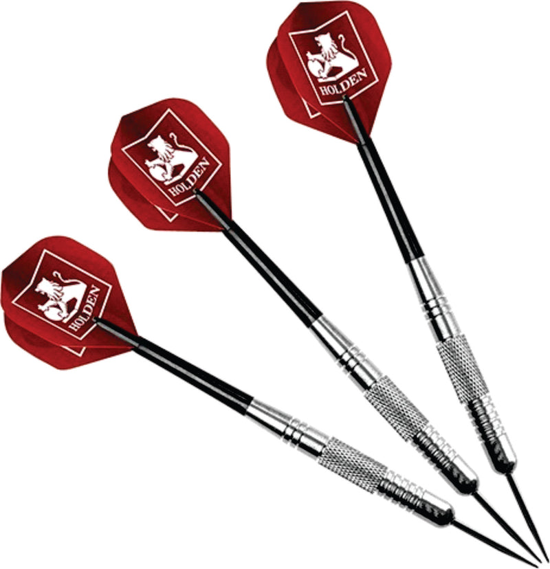 Holden Darts 24g Set of Three Steel Tipped Holden Darts 24g Set of Three Steel Tipped Camping Leisure Supplies