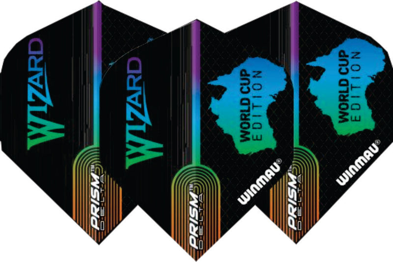 Winmau World Cup Wizard Edition Prism Flights Camping Leisure Supplies