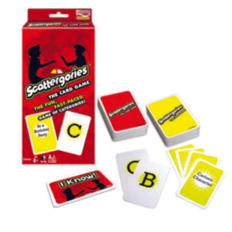 Scattergories The Card Game Fast Thinking Categories Game Scattergories The Card Game Fast Thinking Categories Game Camping Leisure Supplies