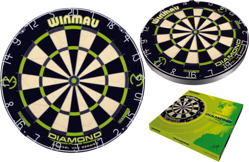 Winmau Mvg Diamond Edition Dartboard Professional Michael Van Gerwen Winmau Mvg Diamond Edition Dartboard Professional Michael Van Gerwen Camping Leisure Supplies